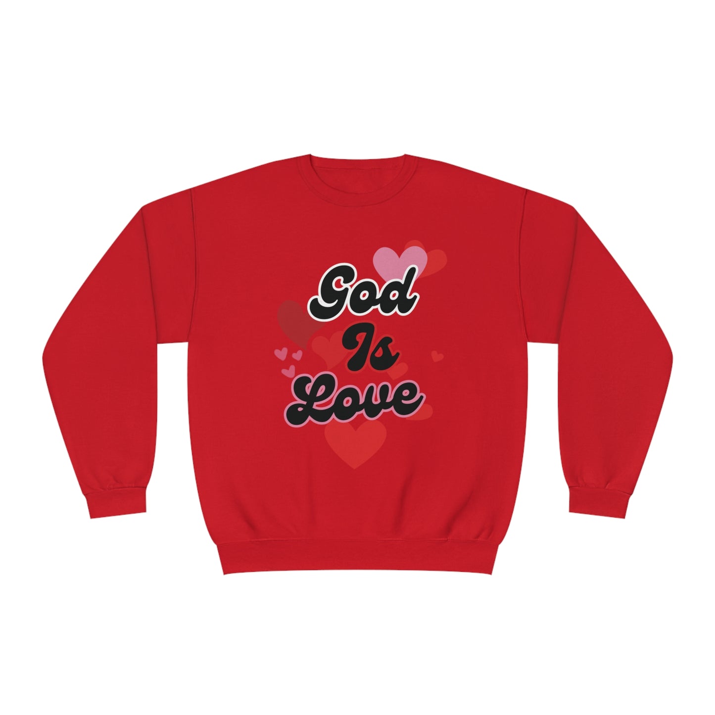 God is Love #1 Unisex NuBlend® Crewneck Sweatshirt