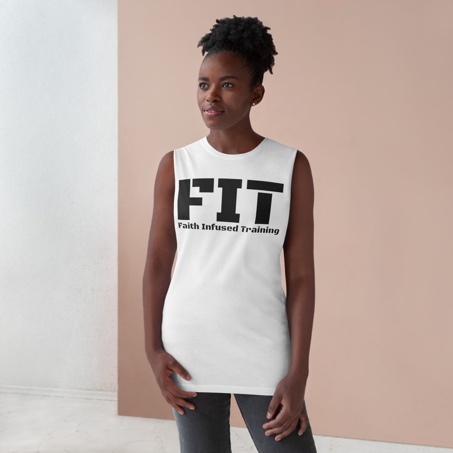 F.I.T. Faith Infused Training Unisex Barnard Tank