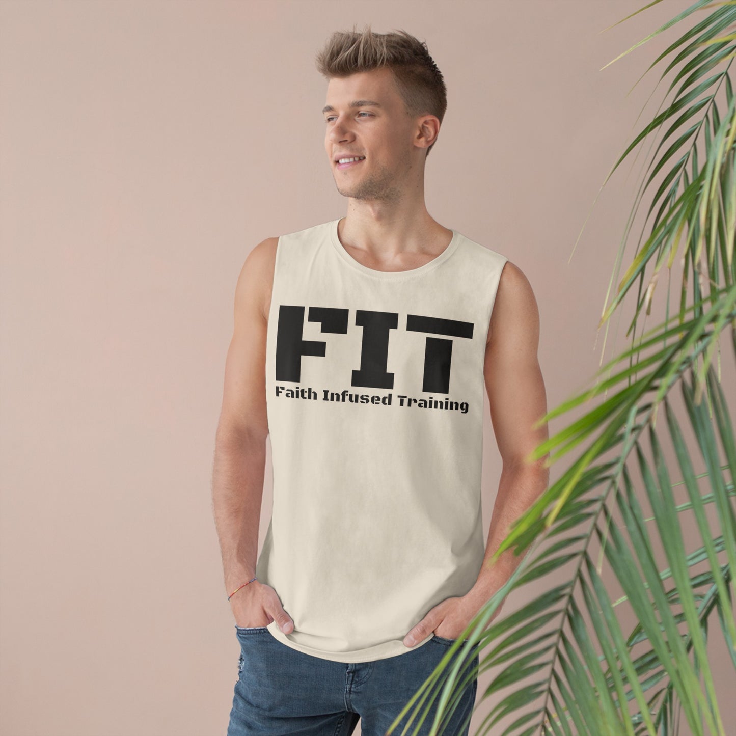 F.I.T. Faith Infused Training Unisex Barnard Tank