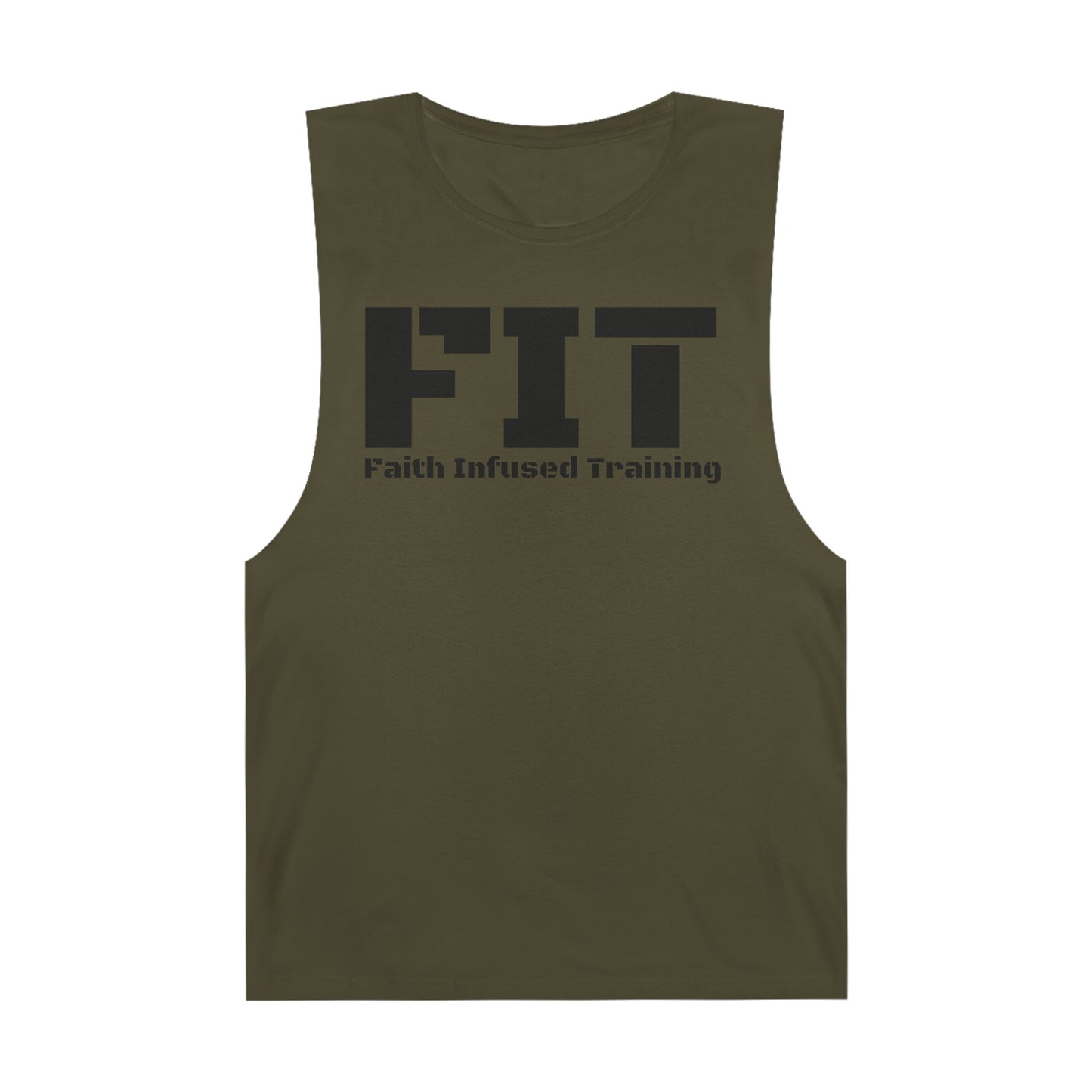 F.I.T. Faith Infused Training Unisex Barnard Tank