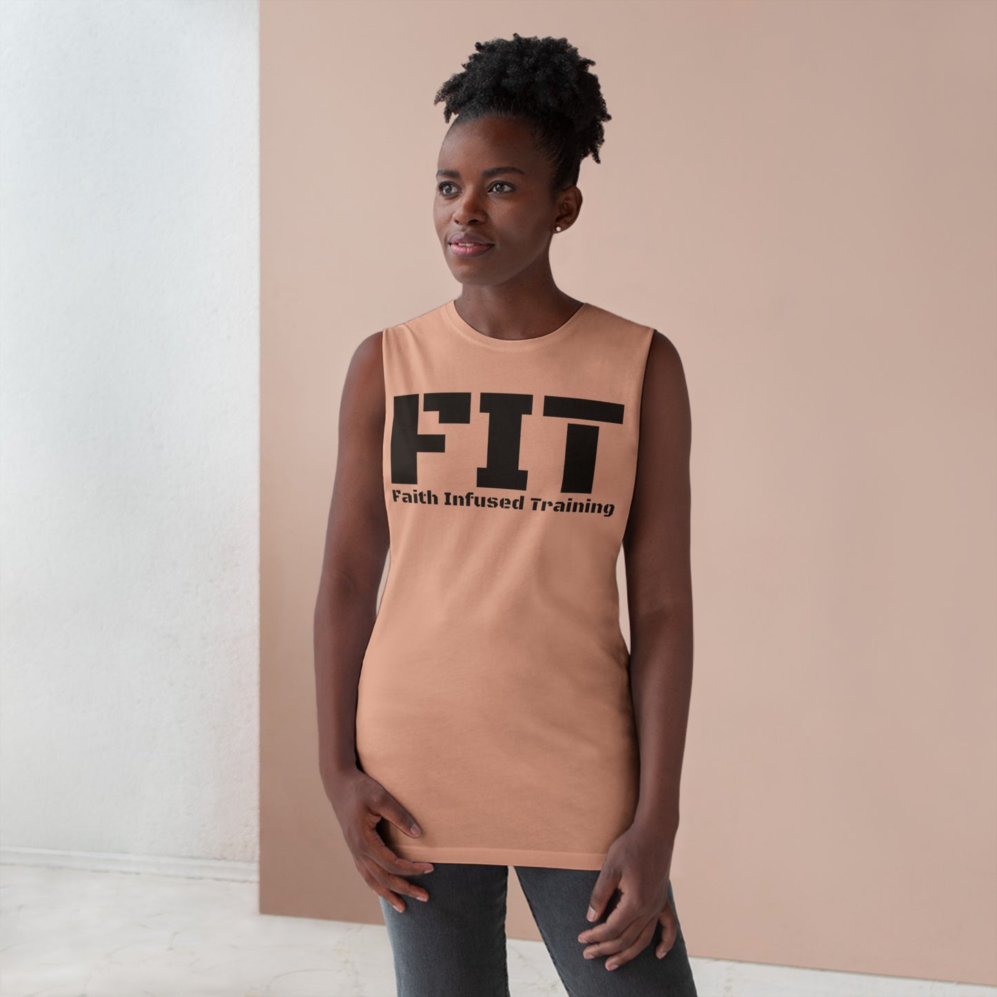 F.I.T. Faith Infused Training Unisex Barnard Tank