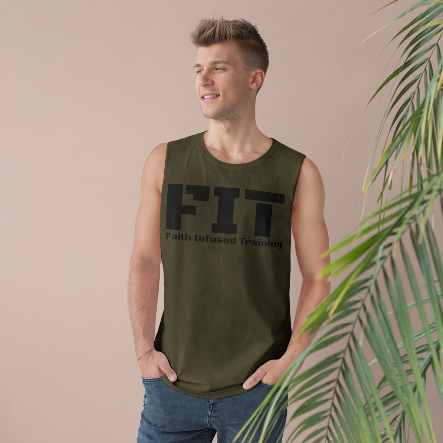 F.I.T. Faith Infused Training Unisex Barnard Tank