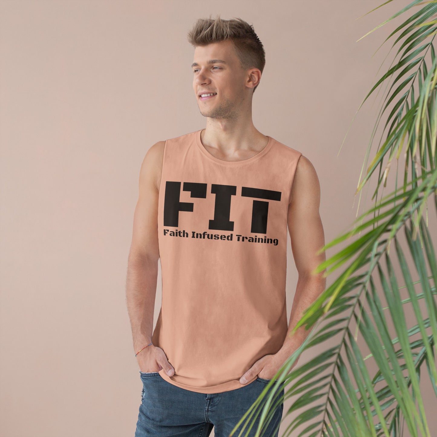 F.I.T. Faith Infused Training Unisex Barnard Tank