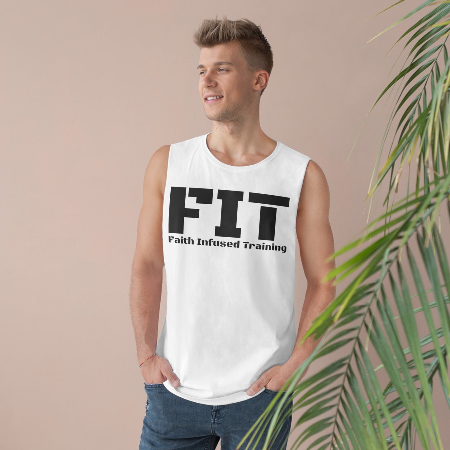 F.I.T. Faith Infused Training Unisex Barnard Tank