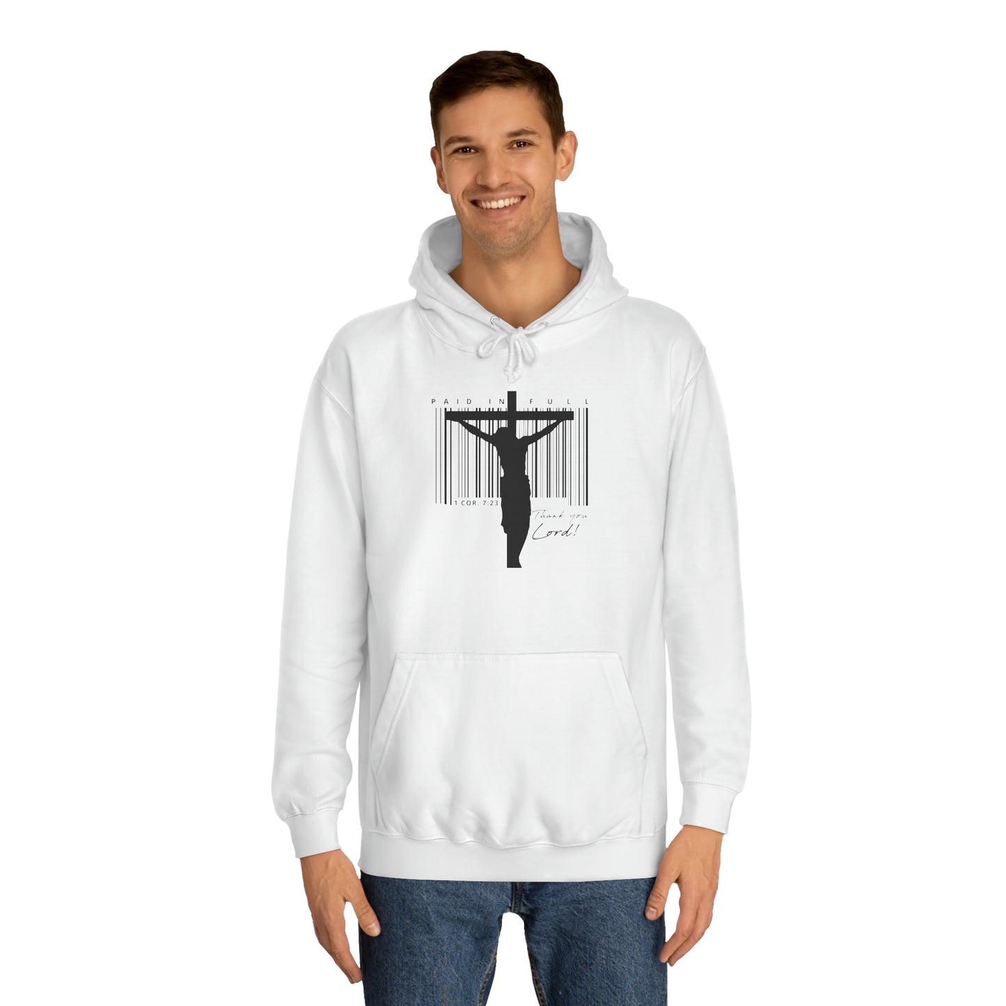 PAID IN FULL Unisex College Hoodie - Black