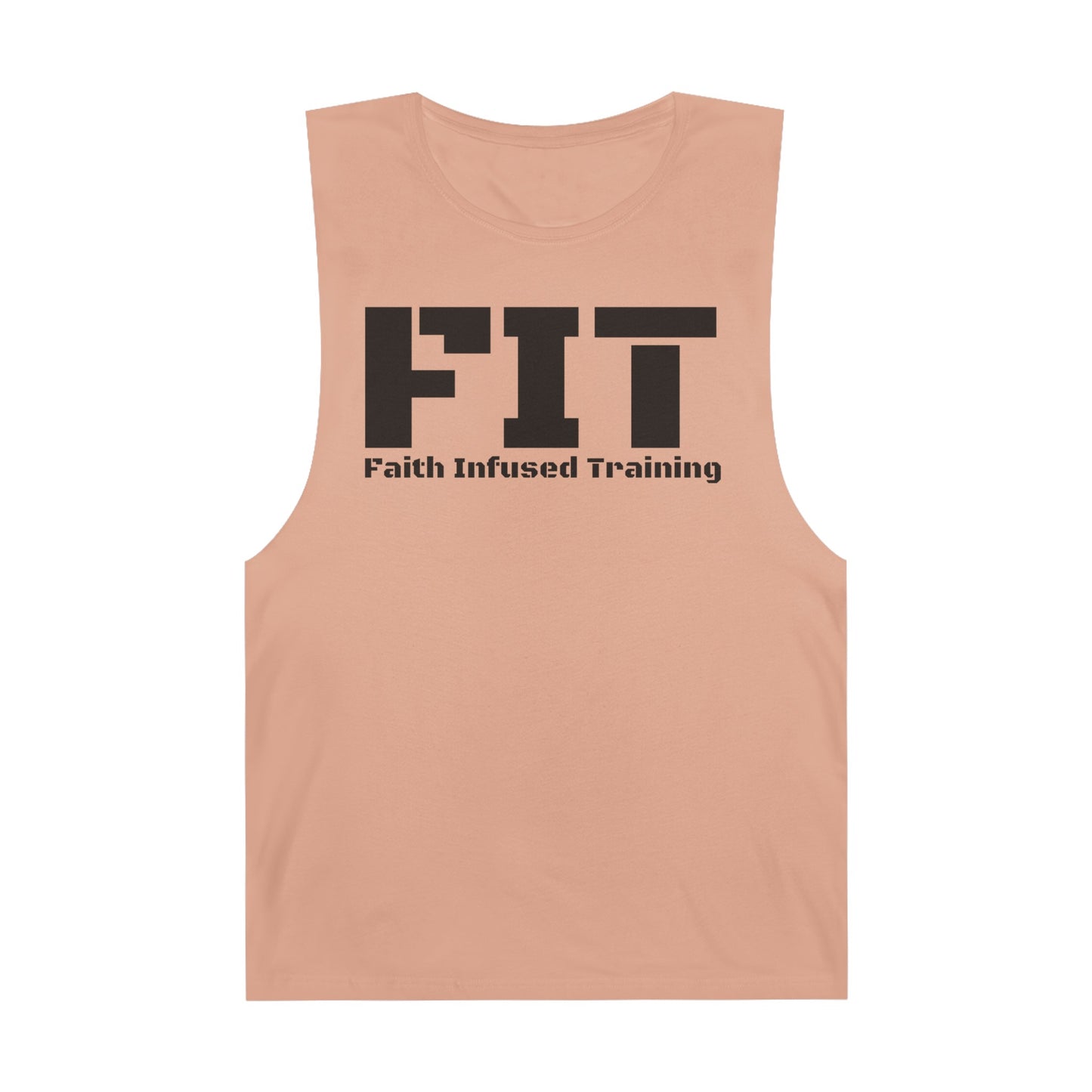 F.I.T. Faith Infused Training Unisex Barnard Tank